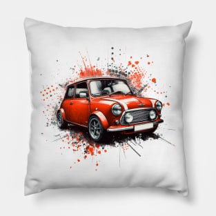 mini city car Pillow