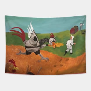 What's a matter, colonel Sanders, chicken? Tapestry