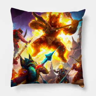 portal wars 3 Pillow