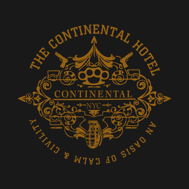 Continental Hotel by RedBug01