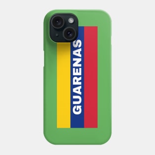 Guarenas City in Venezuelan Flag Colors Phone Case