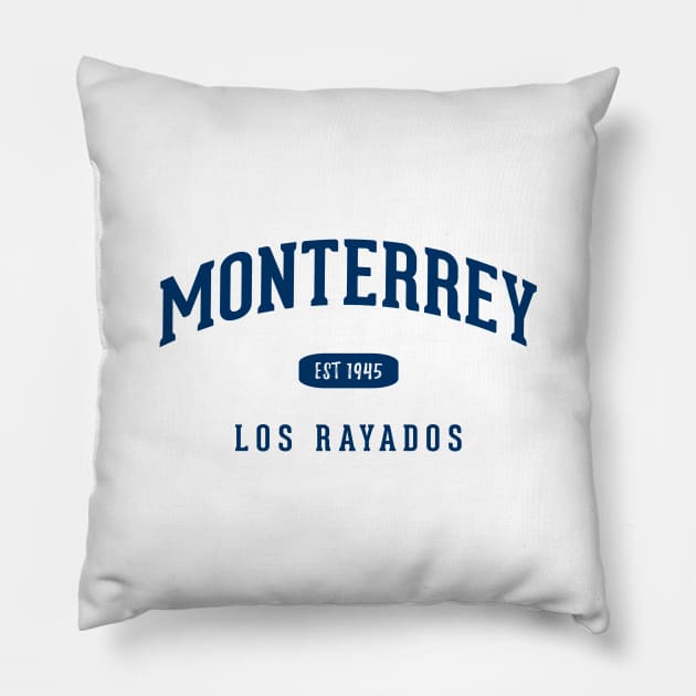 FC Monterrey Pillow by CulturedVisuals