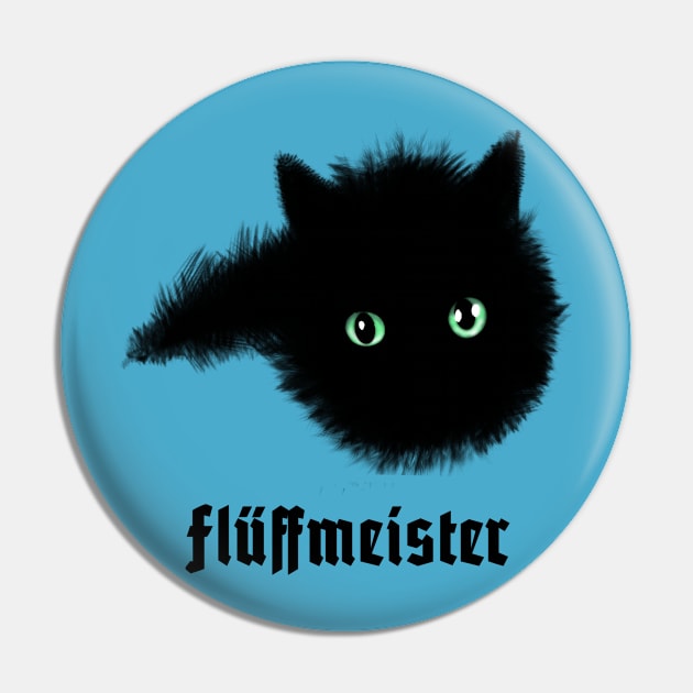 The Fluff Bomb Pin by SteelWoolBunny