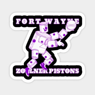 Fort Waynes Zollner Pistons Logo Magnet