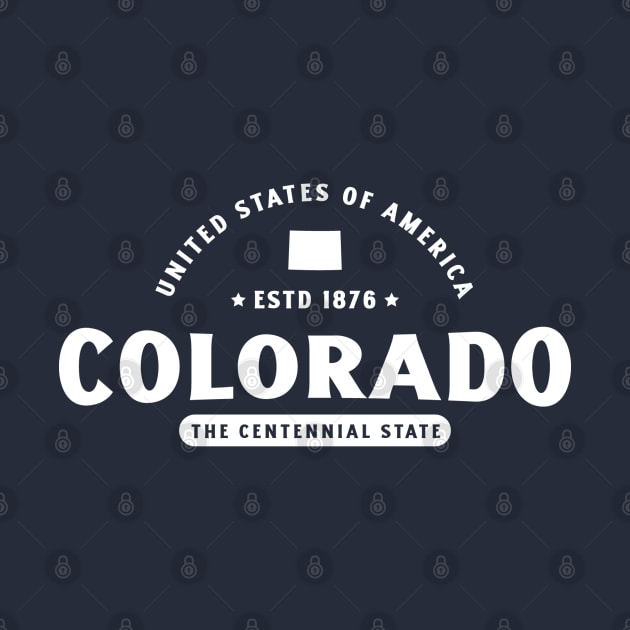 Colorado - Centennial State Crest by Vectographers