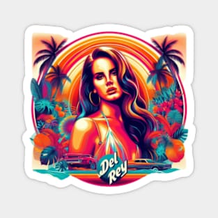 Lana Del Rey - Sunset Beach Magnet