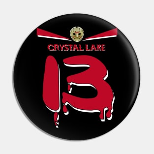 Friday 13th Football style Pin