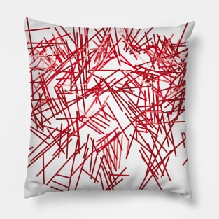 abstract construction Pillow