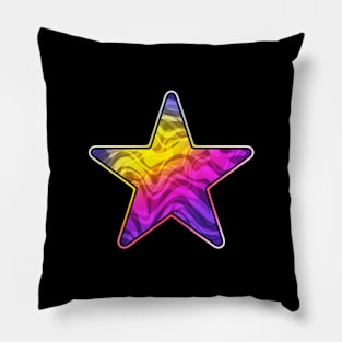 trippy star Pillow