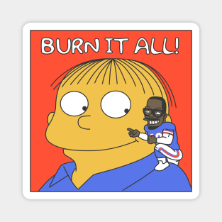 Von Miller Burn It All! Magnet