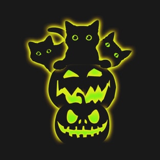 Pumpkin Cat T-Shirt
