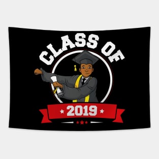 Flossing Graduation Class Of 2019 Men Funny Tapestry