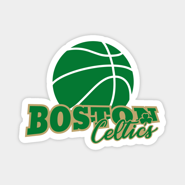 BOSTON | CELTICS | BASKETBALL | NBA Magnet by theDK9