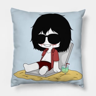 creepypasta jeff the killer Pillow