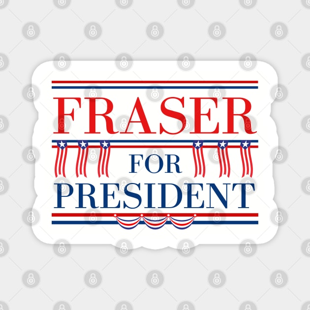 Jamie Fraser for President Magnet by MalibuSun