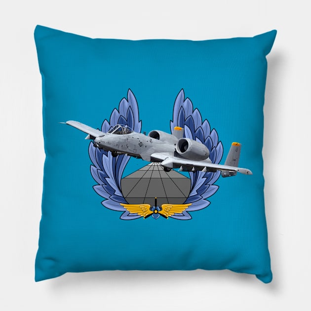 A-10 Thunderbolt Pillow by sibosssr