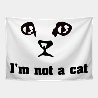 I'm not a cat meme from kitten filter Tapestry