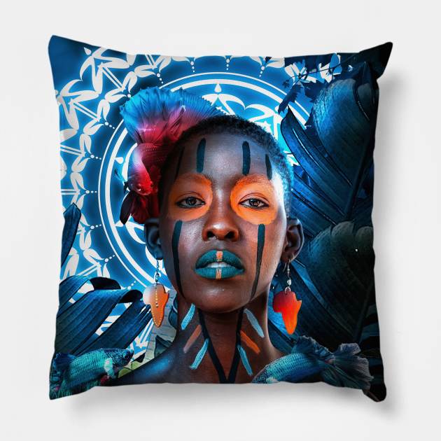 Fish wild Pillow by sidomatic