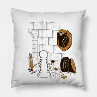 A Pawn's World Pillow