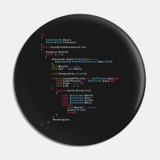 Is This The Real Life Coding Programming Color Pin