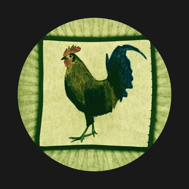 Little Red Rooster Green by Zachfan1212