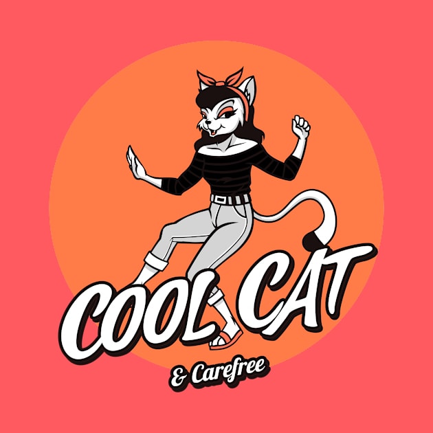 Cool Cat and Carefree by Joco Studio