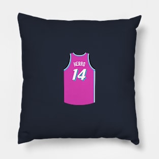 Tyler Herro Miami Jersey Qiangy Pillow