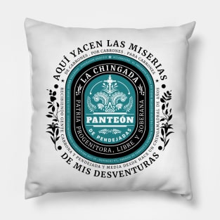 MIS DESVENTURAS Pillow