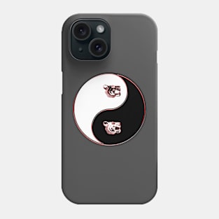 yin yang balance harmony design eastern philosophy Phone Case