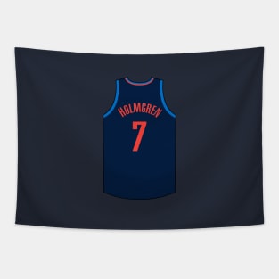 Chet Holmgren Oklahoma City Jersey Qiangy Tapestry