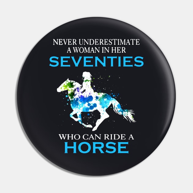 Never Underestimate A Woman In Her Seventies Who Can Ride A Horse Stronger Woman Horse Wife Pin by dieukieu81