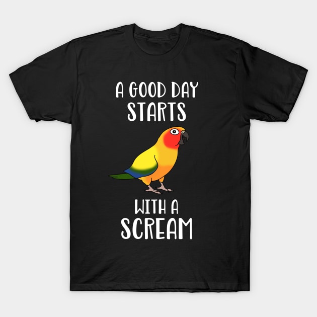 Sun Conure T Shirt, I Scream Sun Conure Tee Shirt Sun Conure T Shirt, I Scream Sun Conure Tee Shirt