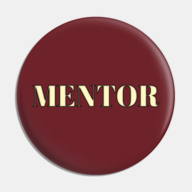 Mentor Pin by Menu.D