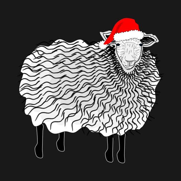 Christmas Sheep by Sci-Emily