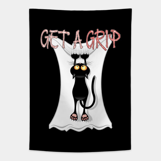 Get a Grip Tapestry by UltraQuirky