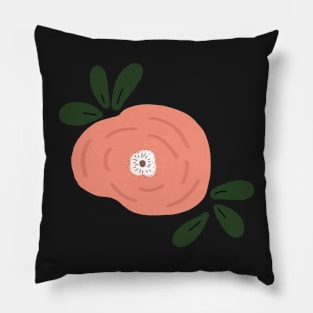 Pink Flower Cute Sticker Pillow