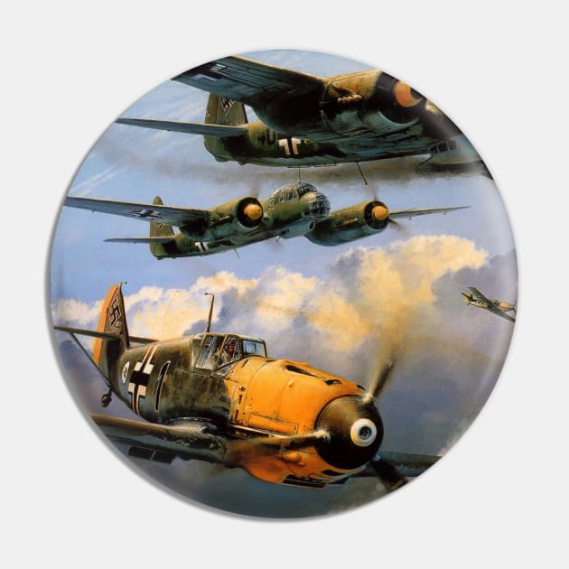 Luftwaffe Raid Pin by Aircraft.Lover