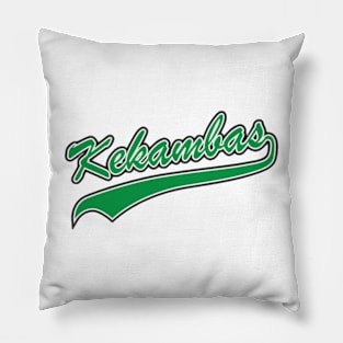 Kekambas Baseball Pillow