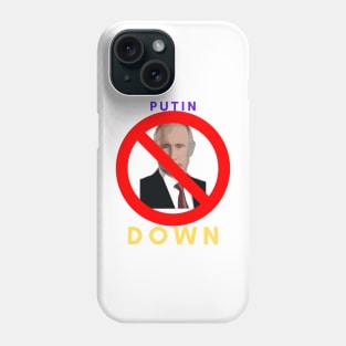 Putin down Phone Case