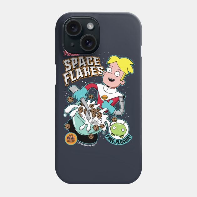 Final Space Flakes Phone Case by iannorrisart