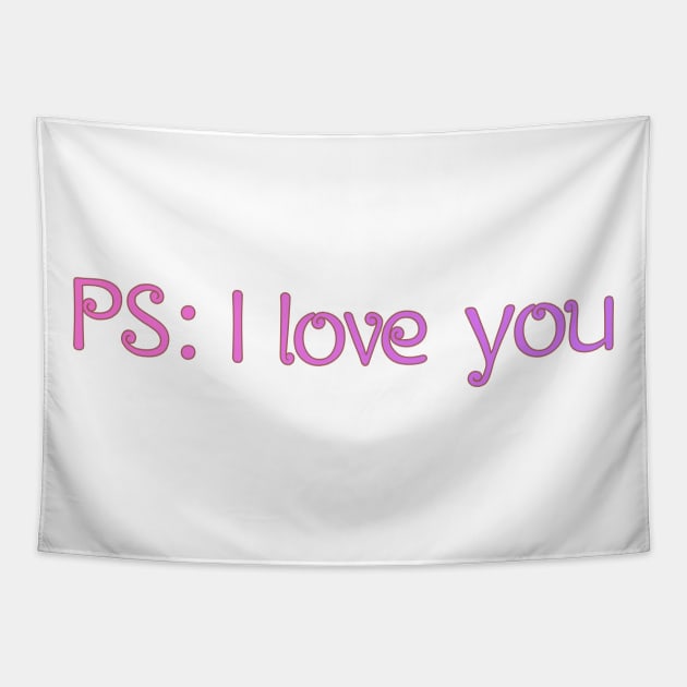 PS I love you Tapestry by stokedstore