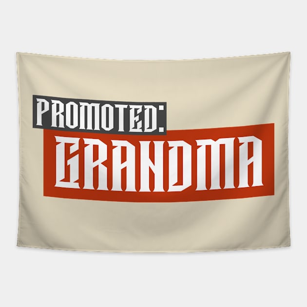 Promoted Grandma 1 Tapestry by Salt + Cotton