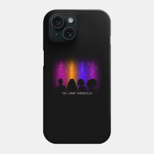 Cinder, Scarlet, Cress, and Winter Phone Case