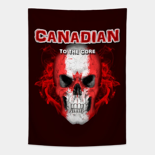 To The Core Collection: Canada Tapestry by Maia Mystia