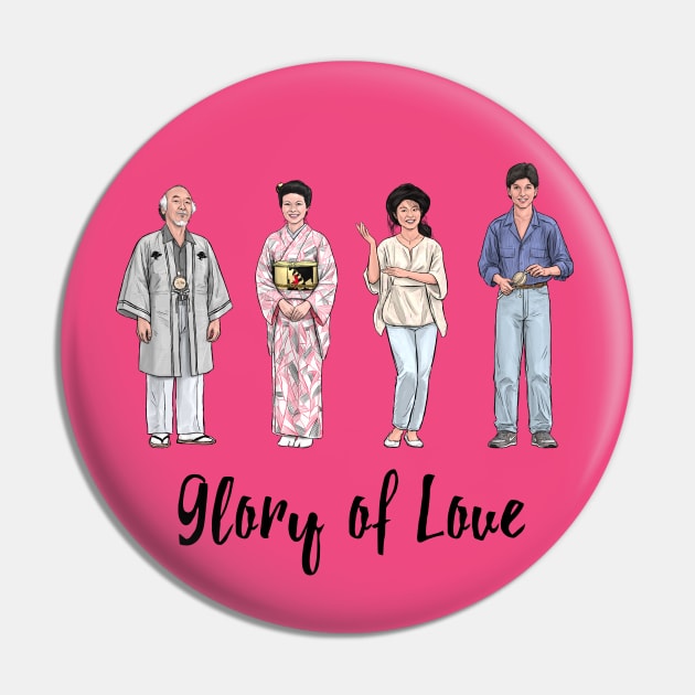 Glory of Love Pin by PreservedDragons