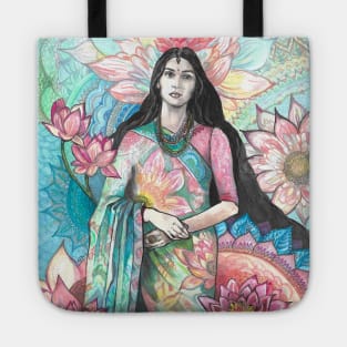 Lotus Flower Tote