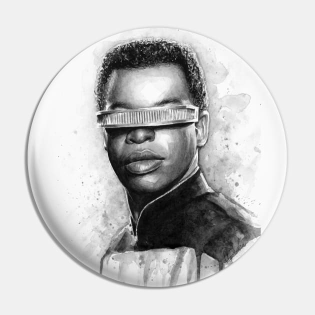 Geordi La Forge Pin by Olechka