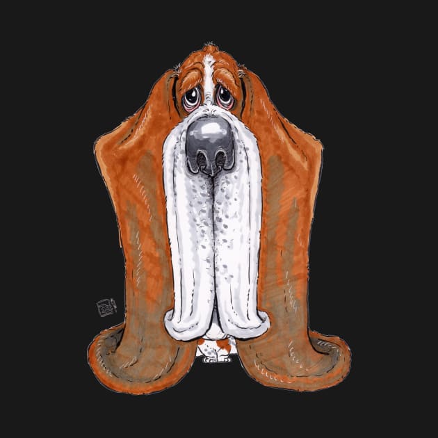 Basset Hound Dog by obillwon