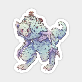 Pastel Dogman Magnet