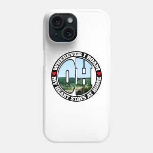 Heart Stays Home - Ohio Phone Case